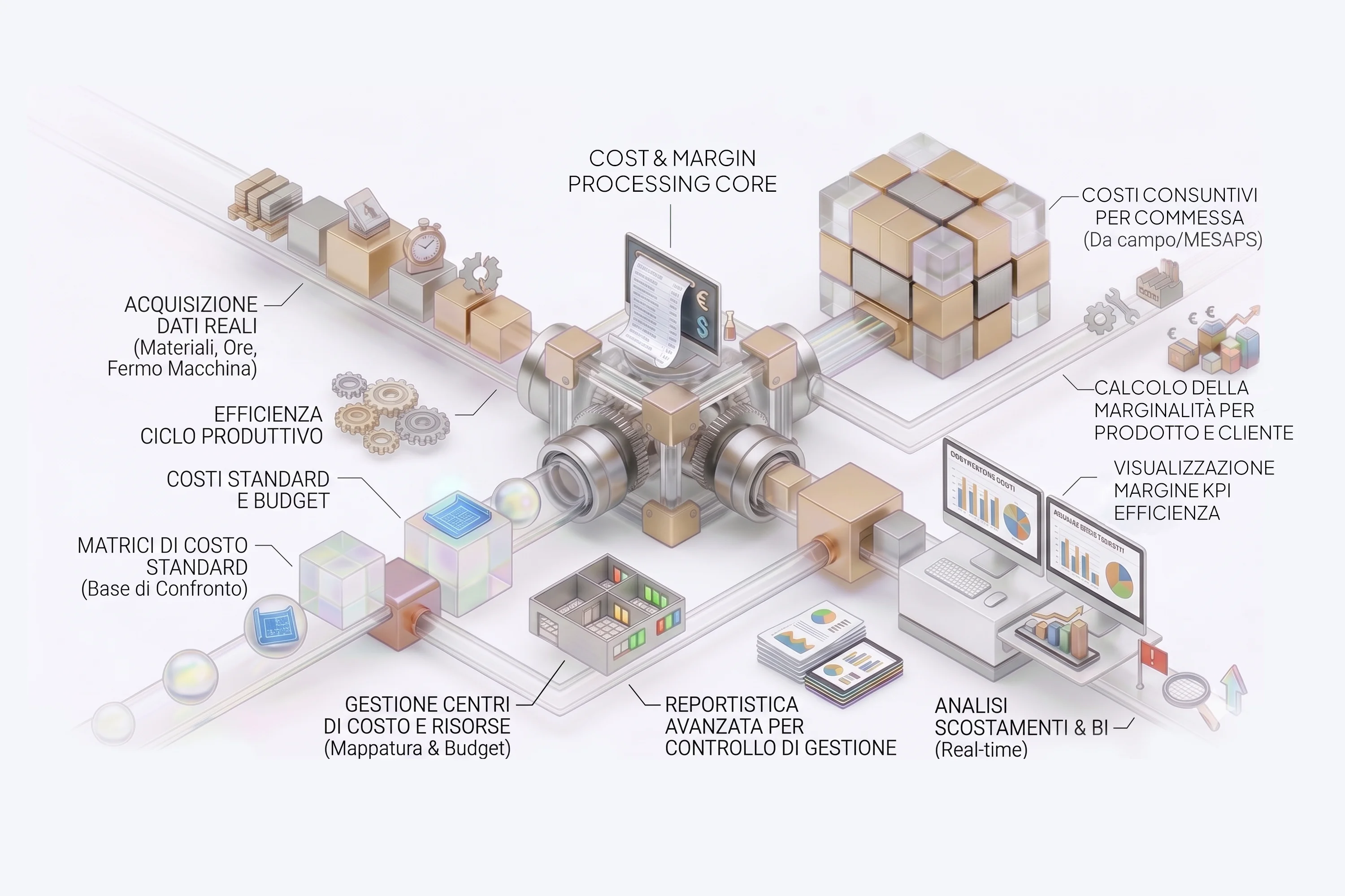 K-Plan PCC — contabilità industriale e controllo costi di produzione